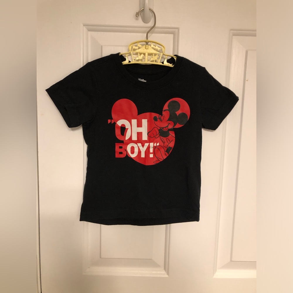 Boys mickey mouse tee shirt